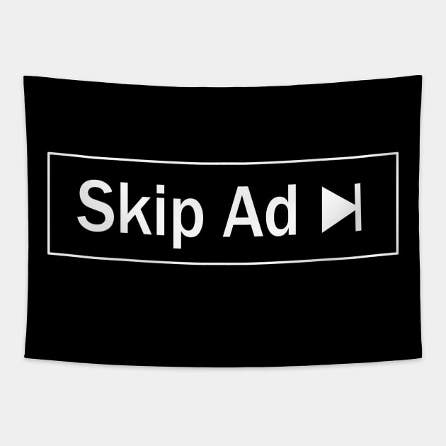 Skip Ad (advertisement) Tapestry by Context