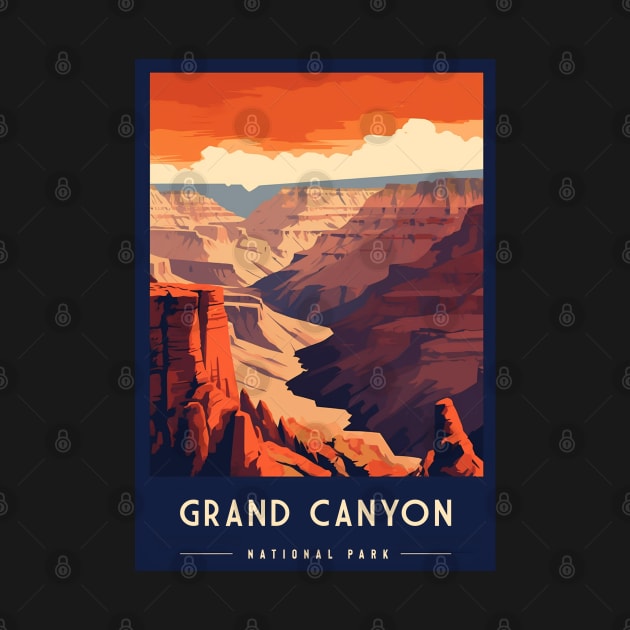 Grand Canyon by Retro Travel Design