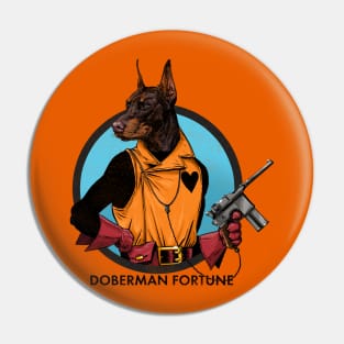 Doberman Fortune 1 Pin