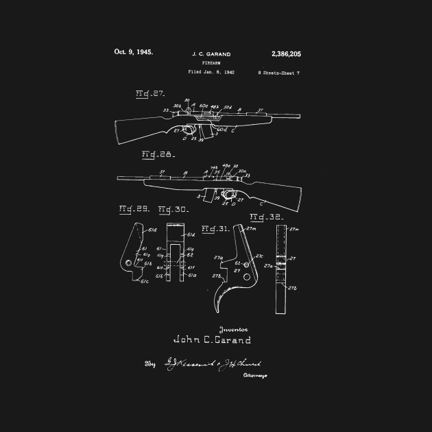 M-1 Rifle Patent / Firearm patent present by Anodyle