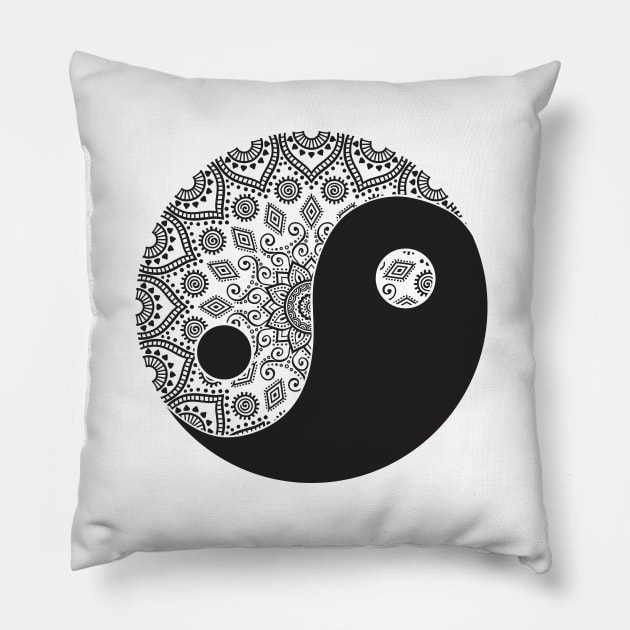 Mandala Pillow by TambuStore