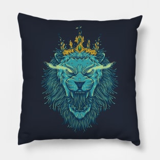 Lion the King of Nature Pillow