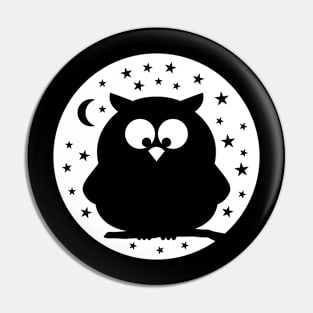 Halloween Owl Pin