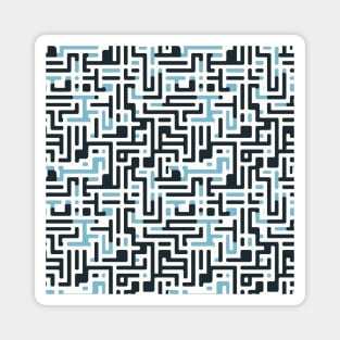 Maze of Dreams: Pastel Labyrinth Journey Magnet