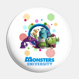 Family Monsters University Pin