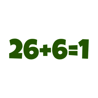 26+6=1 United Ireland T-Shirt