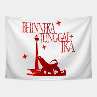 BHINNEKA TUNGGAL IKA - UNITY IIN DIVERSITY Tapestry