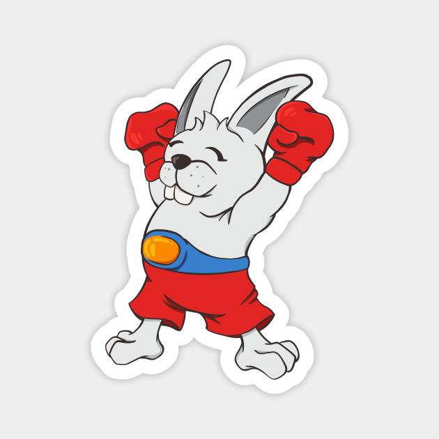 Boxing Bunny Funny Boxer Cartoon MMA Boxing Gift TeePublic