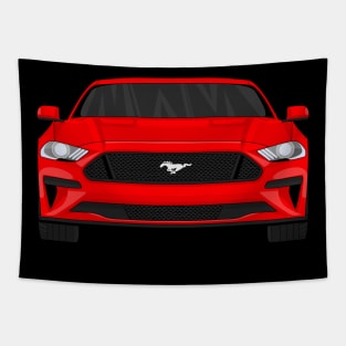 MUSTANG RED Tapestry