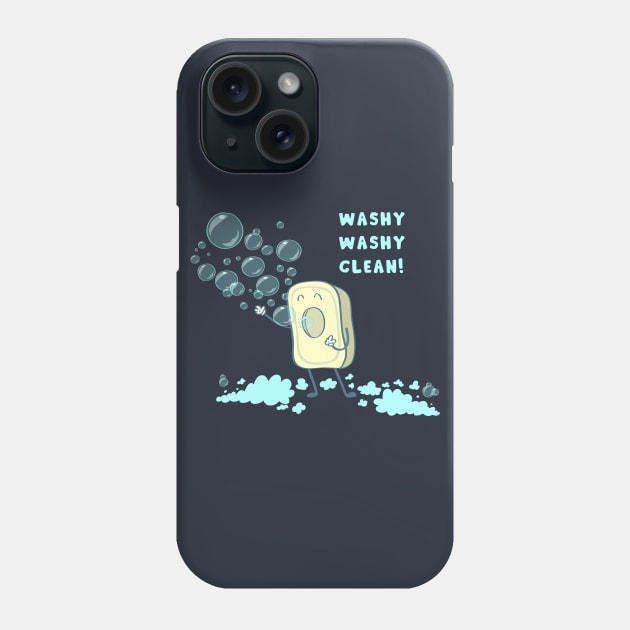 SOAPera Wash Your Hands Phone Case by AnishaCreations