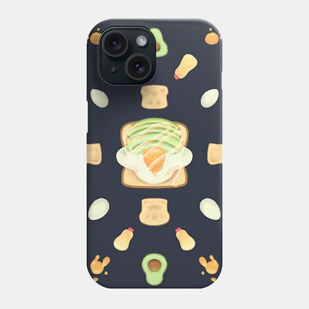 A Toasty Day Phone Case by Sagurin