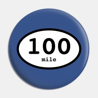 100 Mile Ultra Pin