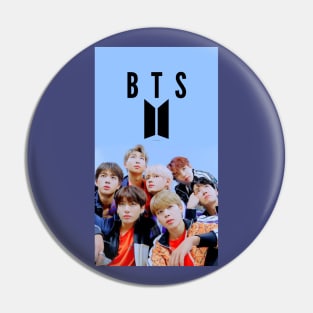 BTS Bangtan Boys: Blue Skies Pin