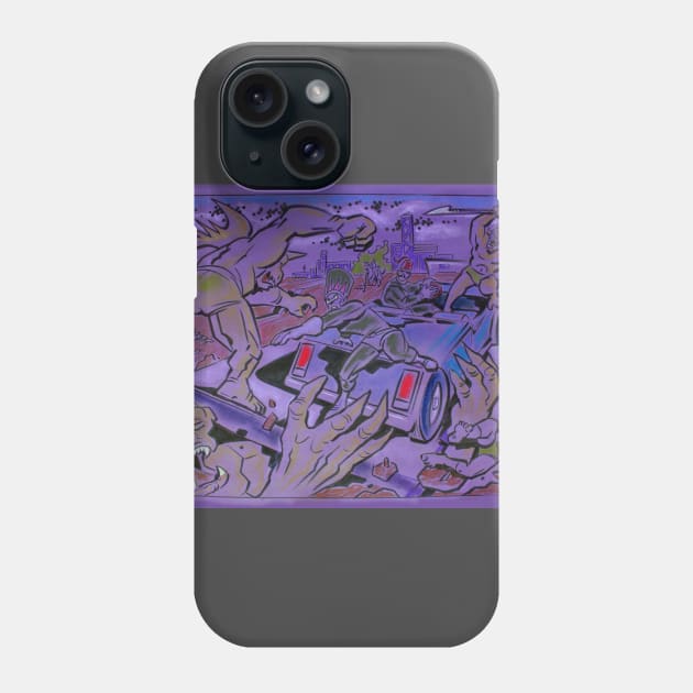 Kar Wars Phone Case by BennettBlackLight