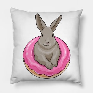 Rabbit Donut Pillow