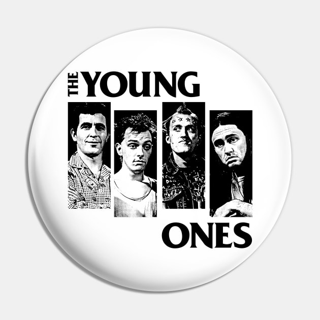 The Young Ones -- Original Punksthetic Design Pin by DankFutura