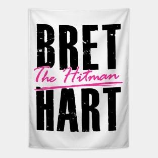 Bret Hart Fearless Man Tapestry