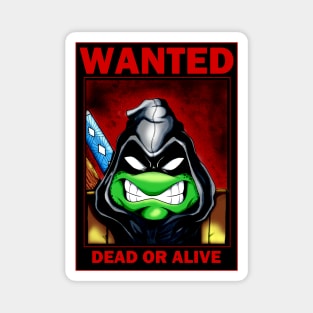 WANTED LAST RONIN TURTLE B Magnet