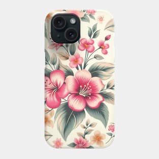 Pink Flowers Phone Case