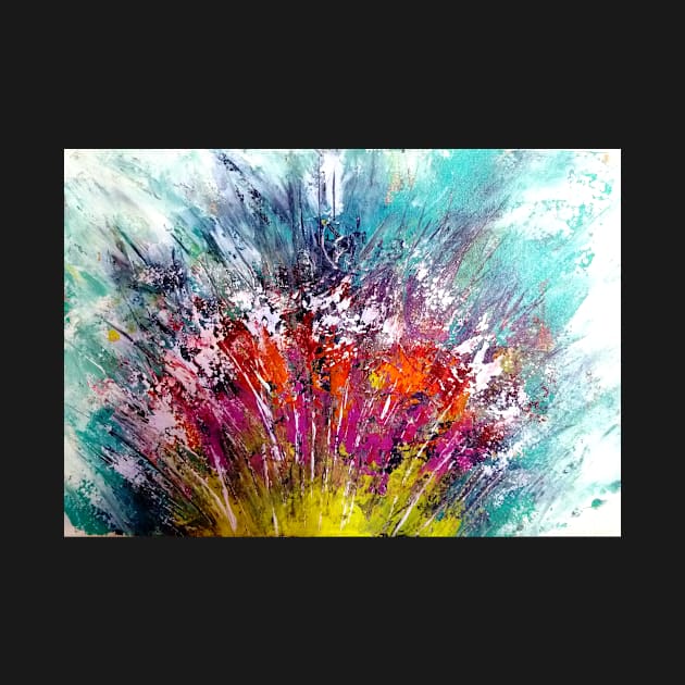 Joyful colors Abstract artwork by SunilAngra