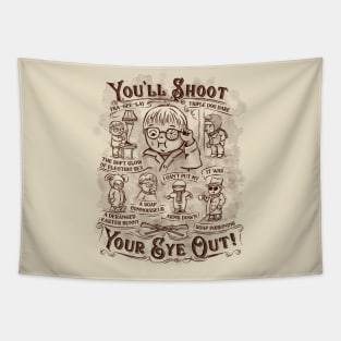 You'll Shoot Your Eye Out Tapestry