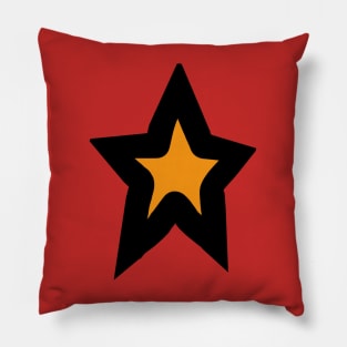 Minimal Christmas Star Pillow