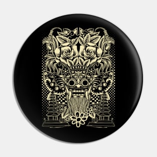 Barong Bali Ilustration 09 Pin