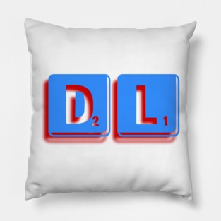 DL-Scrabble Pillow