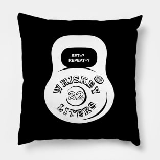 Whiskey heavy liters Pillow