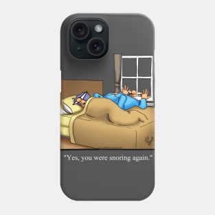 Funny Spectickles Snoring Cartoon Humor Phone Case