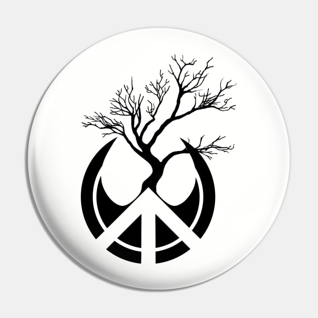 Art of Peace Gallery Logo Pin by ArtofPeaceGallery