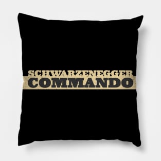 Commando - Schwarzenegger 1985 - 1 Pillow