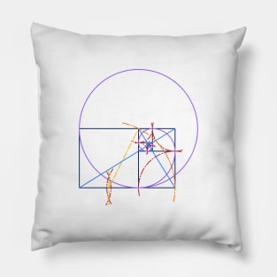 Fibonacci Spiral Pillow