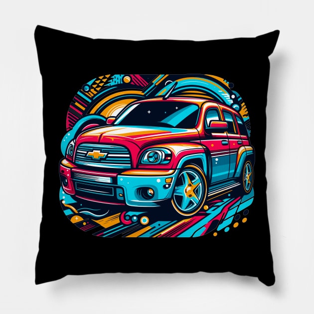 Chevrolet HHR Pillow by Vehicles-Art