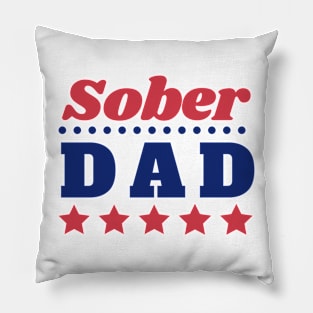 Sober Dad Pillow