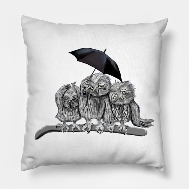 rain days Pillow by msmart