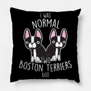 Boston Terrier Dog Normal Pillow