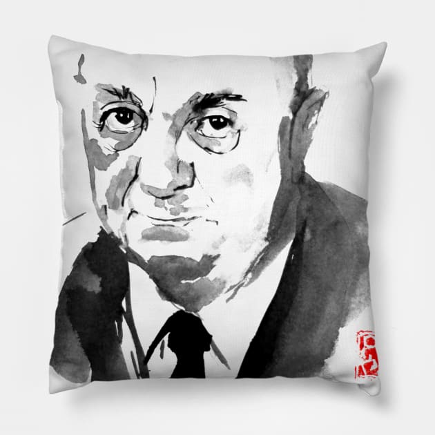 bernard blier Pillow by pechane