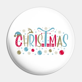 Christmas Holidays Pin