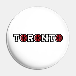 Toronto basketball city Pin