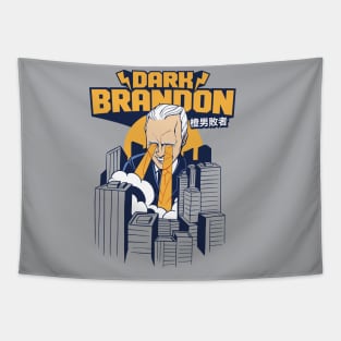 Dark Brandon Rises // Funny Dark Brandon Meme Tapestry