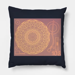 Turntable Mandala Love Pillow