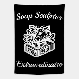 Soap Sculptor Extraordinaire Soap Carving Tapestry