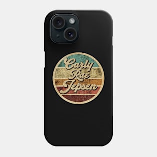 Tanatoraja, circle retro faded Carly Rae Jepsen Phone Case