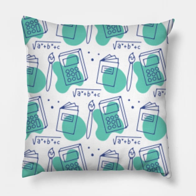 back to school Pillow by happy6fox