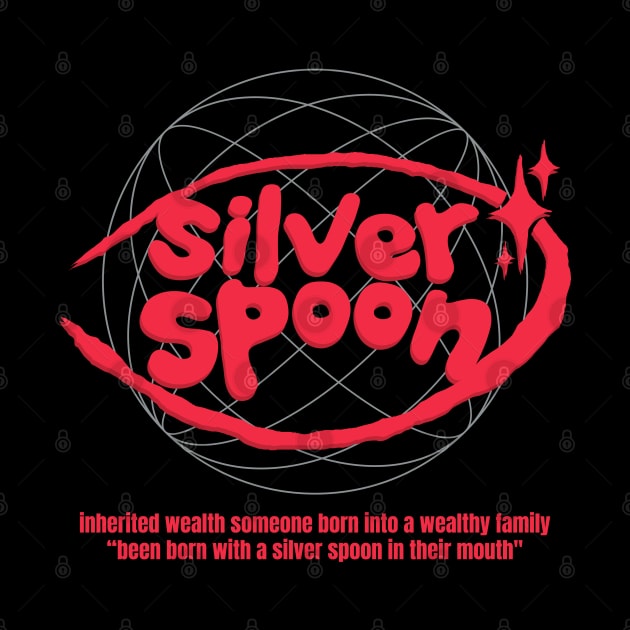 Silver Spoon word lettering art by idbihevier