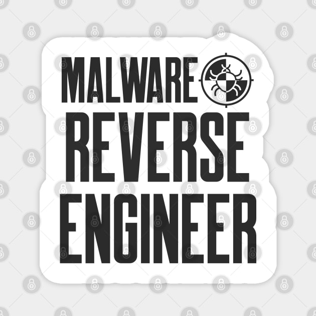 Cybersecurity Malware Reverse Engineer Bug Magnet by FSEstyle