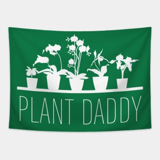 Plant Daddy - White Tapestry