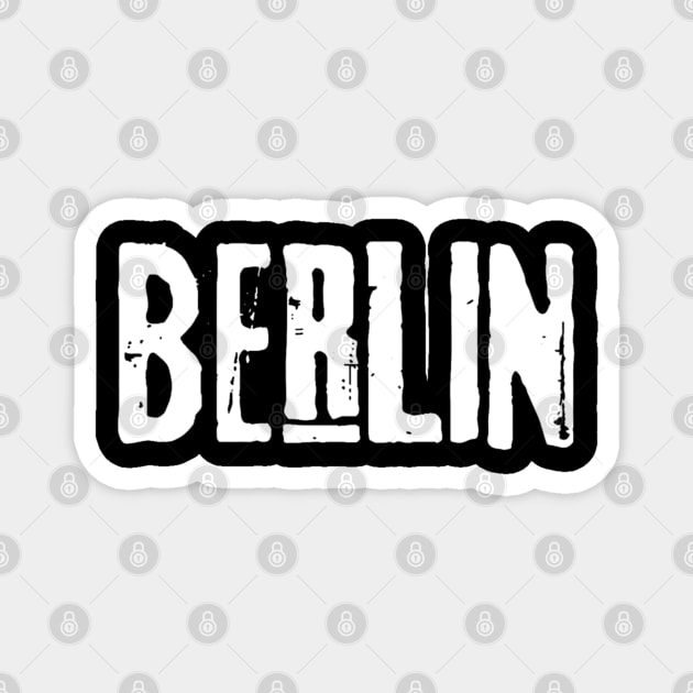 Berlin Logo Magnet by Missgrace