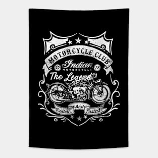 1928 Indian Motorcycle Club Tapestry
